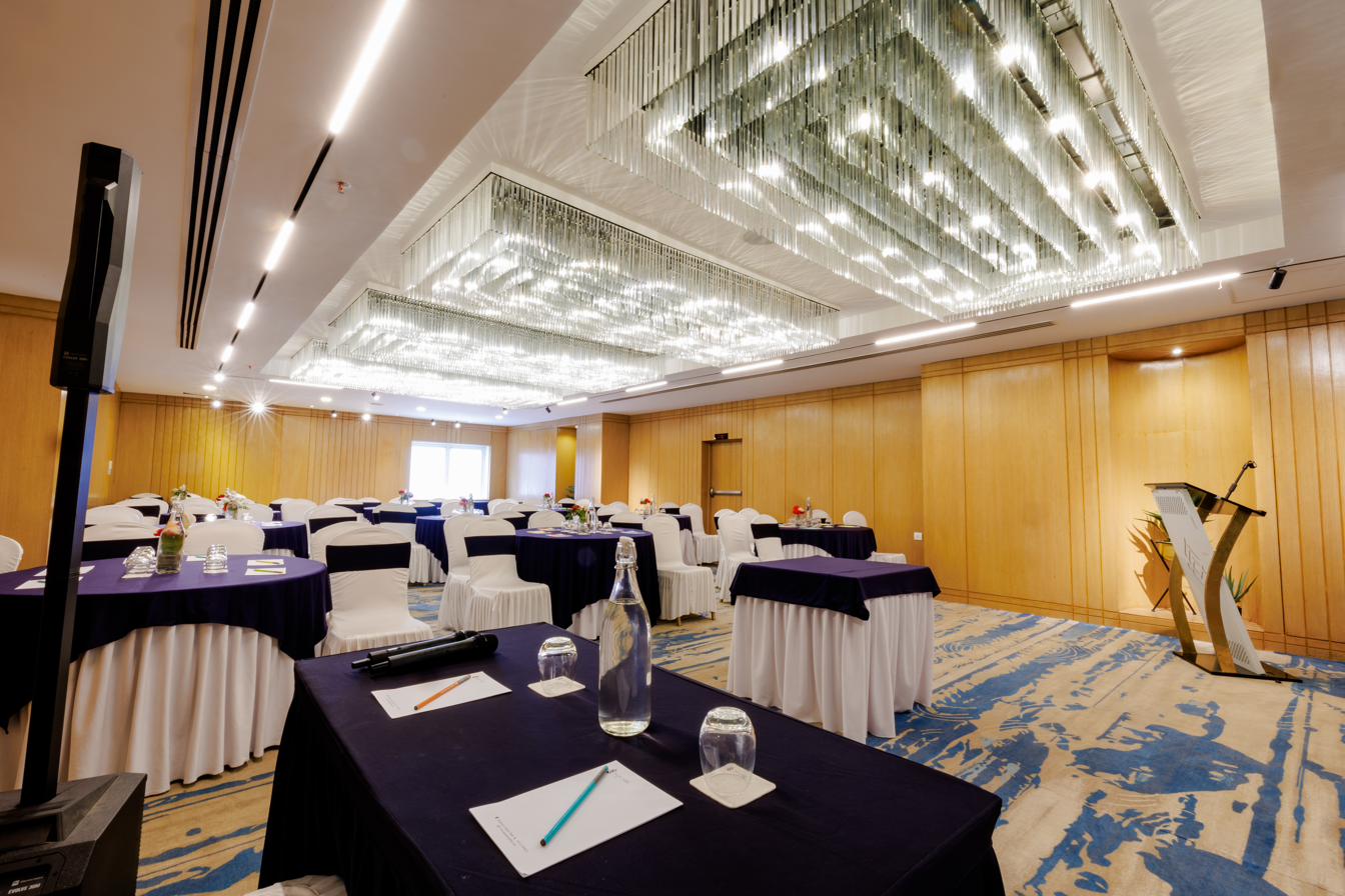 Neel Hall — conference room with LED panel
